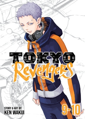 Tokyo Revengers Omnibus Vol. 9-10 paperback by Seven Seas, featuring colorful manga cover art with characters in dynamic poses.