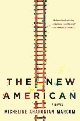 Paperback book titled "The New American" by Simon & Schuster, featuring a plain cover design.