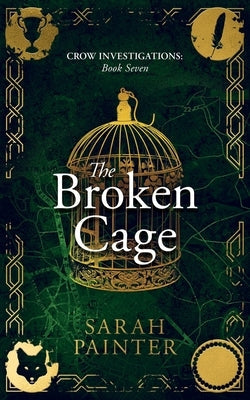 Paperback of The Broken Cage by Siskin Press Limited, with a cover featuring abstract artwork in shades of blue and gray.
