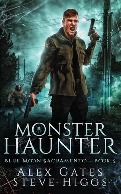 Paperback Monster Haunter by Stevehiggsbooks featuring a spooky monster illustration on the cover.
