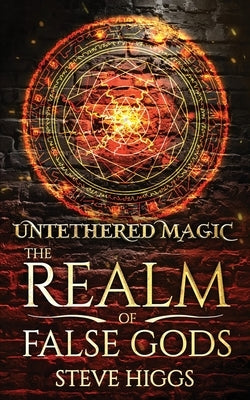 Paperback of Untethered Magic by Stevehiggsbooks, featuring the book cover with mystical design and title text.