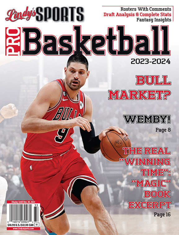 Lindy's Sports 2023-24 Pro Basketball Magazine - PRE ORDER - TX Corrections Bookstore