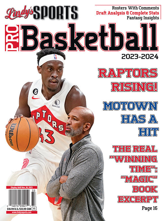 Lindy's Sports 2023-24 Pro Basketball Magazine - PRE ORDER - TX Corrections Bookstore