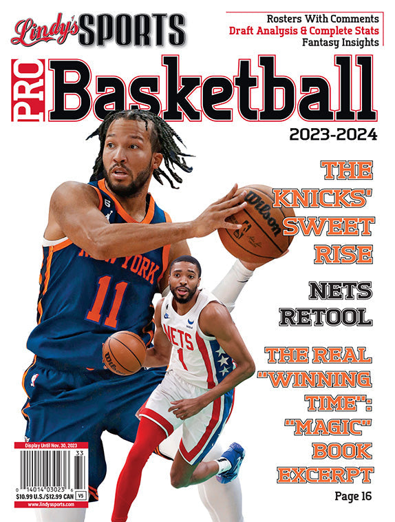 Lindy's Sports 2023-24 Pro Basketball Magazine - PRE ORDER - TX Corrections Bookstore