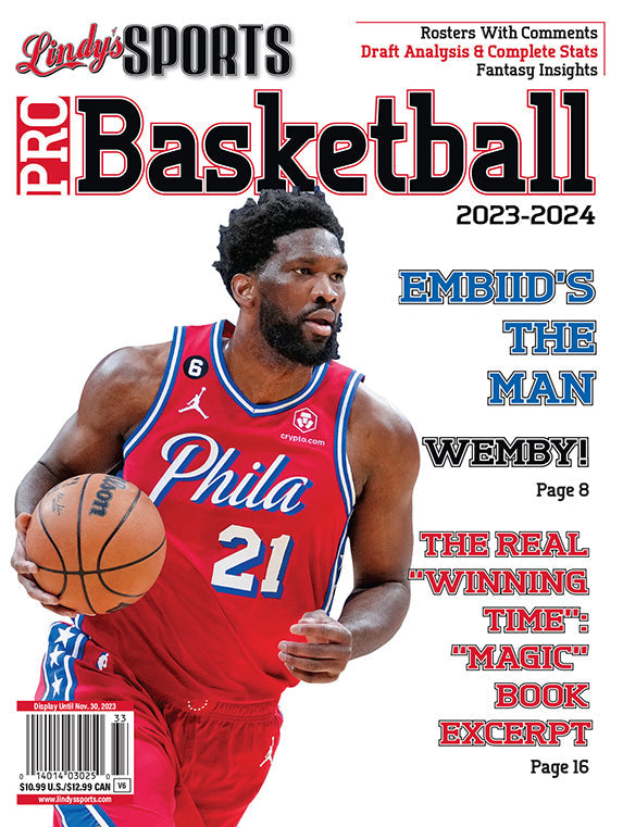Lindy's Sports 2023-24 Pro Basketball Magazine - PRE ORDER - TX Corrections Bookstore