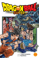 Cover image of Dragon Ball Super, Vol. 13 manga by Sureshot Books, featuring characters in dynamic action poses.
