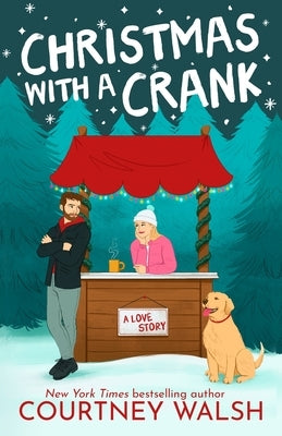 Paperback book titled "Christmas With a Crank" by Sweethaven Press, featuring a festive holiday-themed cover design.