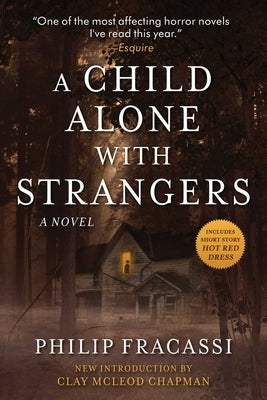 Paperback book titled "A Child Alone with Strangers" by Talos, showing the cover with title and author details.