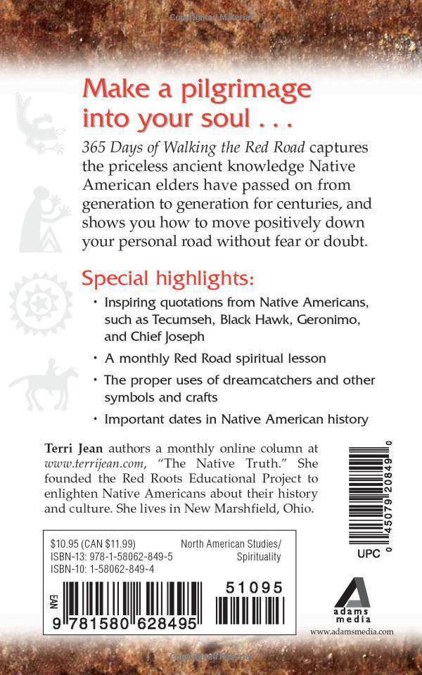 365 Days of Walking the Red Road: The Native American Path to Le - TX Corrections Bookstore