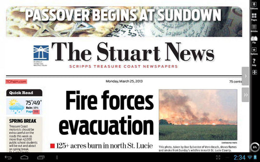 The Stuart News Monday-Sunday 7 Day Delivery 12 Weeks - TX Corrections Bookstore