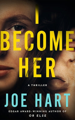 Paperback of "I Become Her: A Thriller" by Thomas & Mercer featuring the book cover with dark and suspenseful design elements.