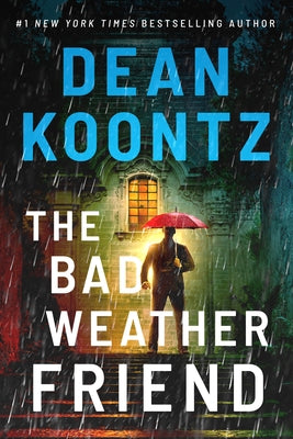 Paperback edition of The Bad Weather Friend by Thomas & Mercer, showing the book cover with dark, weather-themed artwork.