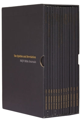 Thomas Nelson NKJV Scripture Journals box set featuring The Epistles and Revelation, with leather-like covers and gold-edged pages.