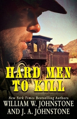 Large print paperback of "Hard Men to Kill" by Thorndike Press, featuring a cover with bold typography and dark background.