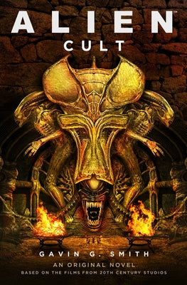 Paperback of Alien: Cult by Titan Books UK featuring cover art with space and alien imagery.