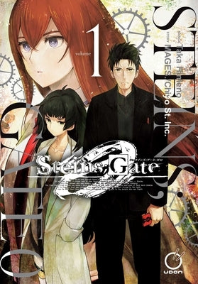 Paperback of Steins;Gate 0 Volume 1 manga by Udon Entertainment, showing the cover with artwork and title.