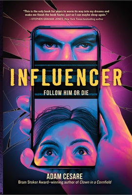 Paperback book titled "Influencer" by Union Square & Co., featuring a colorful cover with modern design elements.