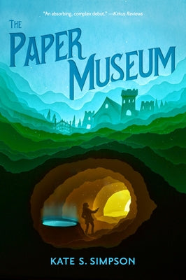 Paperback book titled "The Paper Museum" by Union Square Kids featuring colorful paper art on the cover.