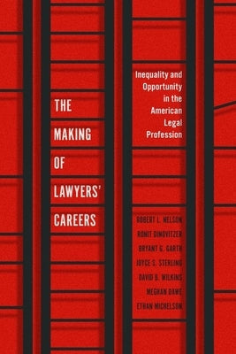 Hardcover book titled "The Making of Lawyers' Careers: Inequality and Opportunity in the American Legal Profession" by University of Chicago Press.