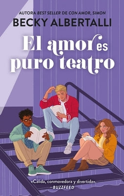Paperback of El Amor Es Puro Teatro by Urano World, featuring the book's cover with title and design elements.