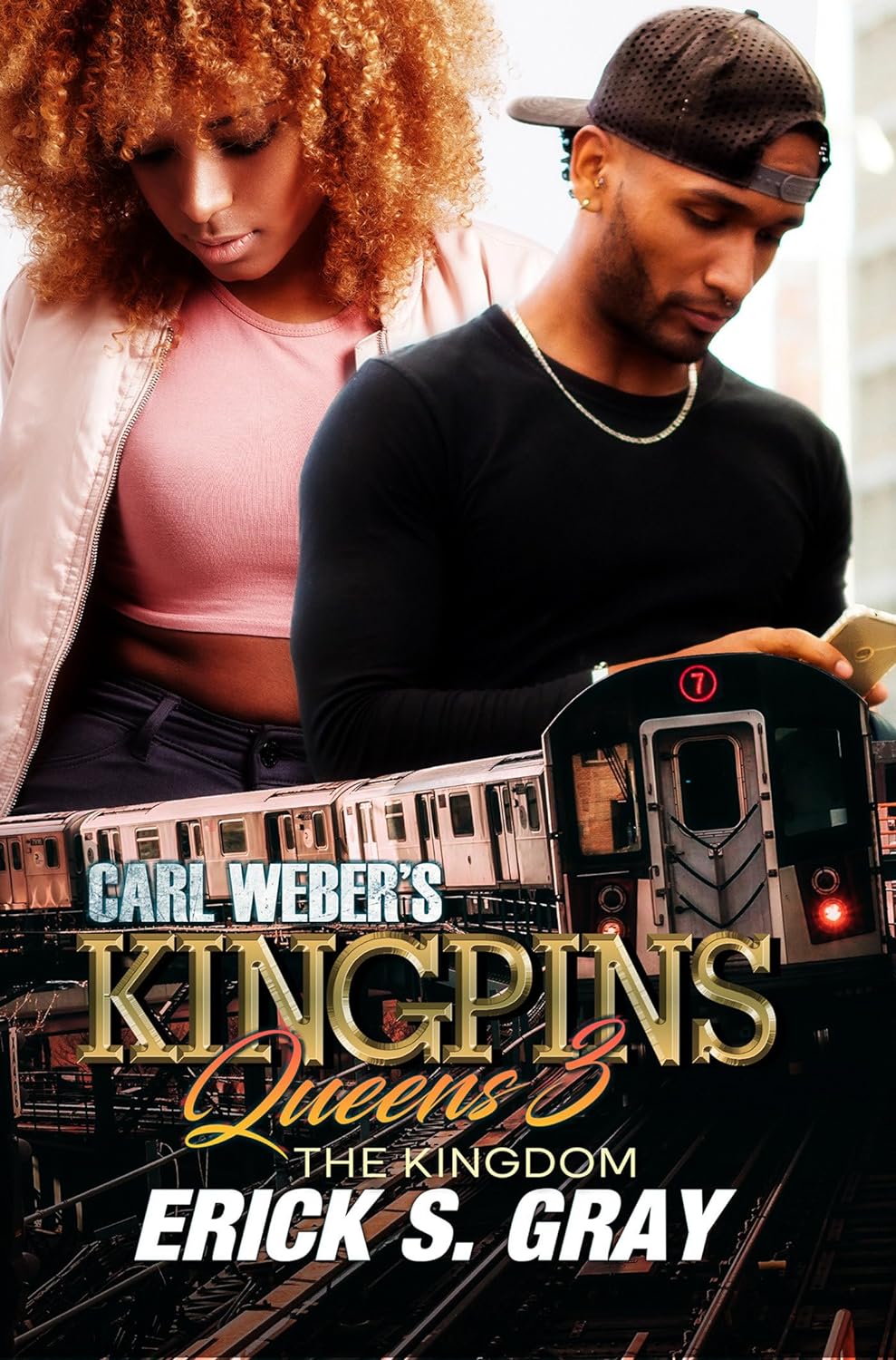 Paperback of Carl Weber's Kingpins: Queens 3 by Urban Books, featuring the book cover with title and author text.