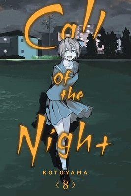 Paperback of Call of the Night, Vol. 8 manga by Viz Media featuring a dark, atmospheric cover with anime-style characters.