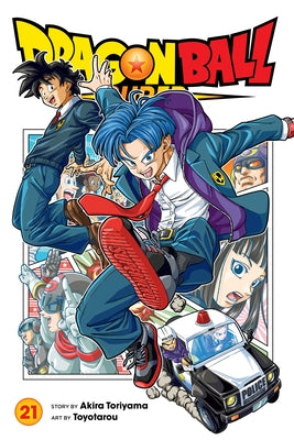 Paperback of Dragon Ball Super, Vol. 21 by Viz Media featuring colorful manga cover art with characters in action.