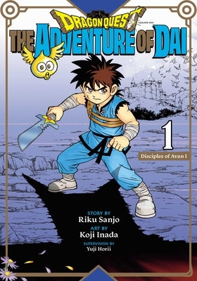 Paperback of Dragon Quest: The Adventure of Dai, Vol. 1 by Viz Media featuring colorful manga cover art.