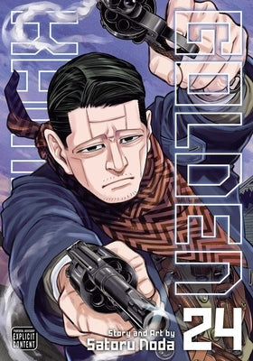 Paperback of Golden Kamuy, Vol. 24 by Viz Media featuring cover art with characters and title from the manga series.