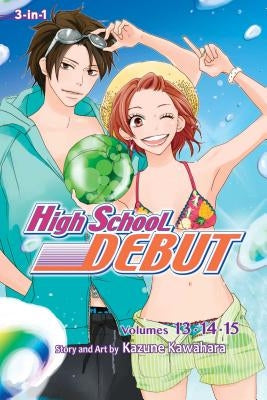 Paperback of High School Debut 3-in-1 Edition, Volume 5 by Viz Media, featuring colorful manga cover art.