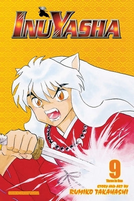 Paperback of Inuyasha Vizbig Edition Vol. 9 by Viz Media, featuring colorful cover art and manga illustrations.