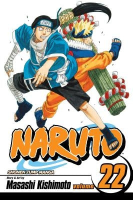 Paperback of Naruto Volume 22 by Viz Media, showing the front cover with colorful anime-style artwork.