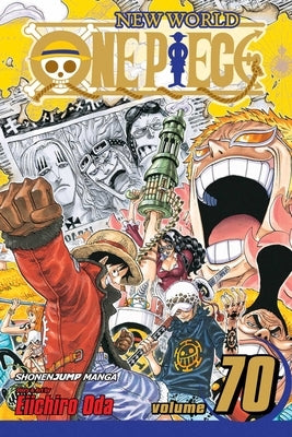 Paperback of One Piece, Vol. 70 by Viz Media featuring the manga cover artwork.