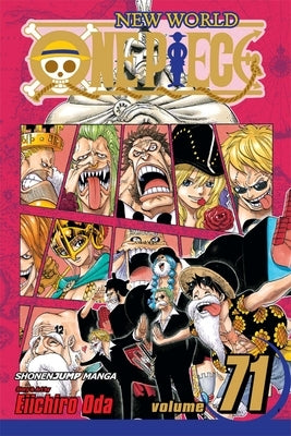 Paperback of One Piece, Vol. 71 by Viz Media featuring the manga cover with colorful characters and artwork.