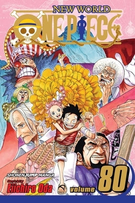 Paperback of One Piece, Vol. 80 by Viz Media featuring the iconic manga cover art.