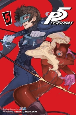 Paperback of Persona 5 Vol. 5 manga by Viz Media featuring cover art with characters from the Persona 5 series.