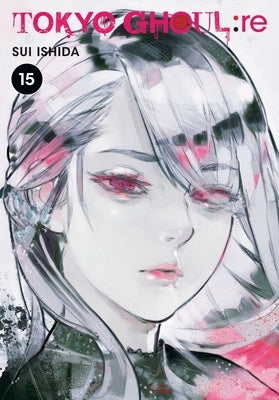 Paperback of Tokyo Ghoul: Re, Vol. 15 by Viz Media showing the cover art with Japanese and English titles.