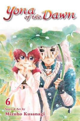 Paperback of Yona of the Dawn, Volume 6 by Viz Media, showing the cover with illustrated characters from the manga series.