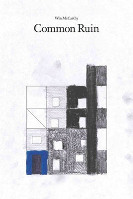 Paperback copy of Win McCarthy's Common Ruin published by Walther Konig Verlag, featuring the book cover with abstract artwork.