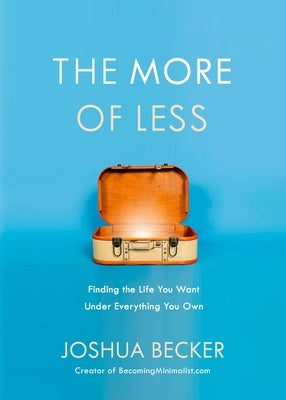 Paperback of "The More of Less" by Waterbrook Press showing the book cover with title and author text on a white background.