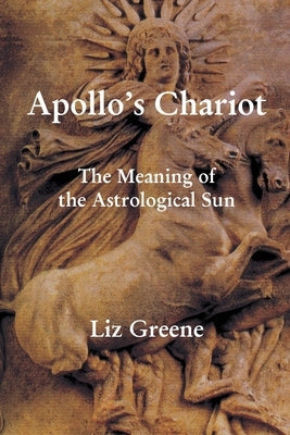 Paperback book titled "Apollo's Chariot: The Meaning of the Astrological Sun" by Wessex Astrologer, featuring a cover with astrological imagery.