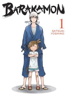 Paperback of Barakamon, Vol. 1 manga by Yen Press featuring colorful cover art with characters from the series.