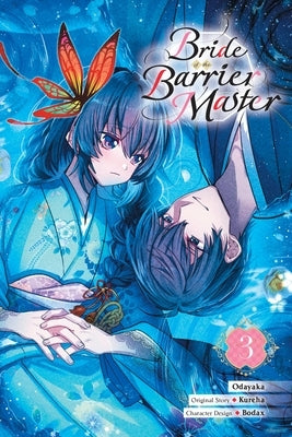 Paperback manga volume 3 of Bride of the Barrier Master by Yen Press, featuring cover art with characters from the series.