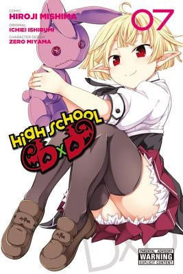 Paperback of High School DXD Volume 7 by Yen Press featuring the book cover with anime-style artwork.