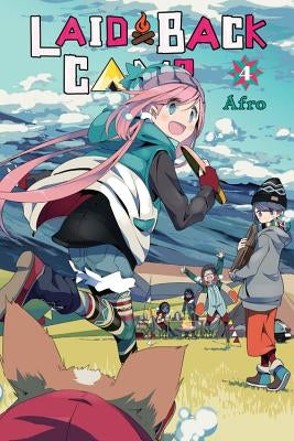 Paperback of Laid-Back Camp, Vol. 4 by Yen Press, featuring the book cover with colorful camping-themed illustrations.