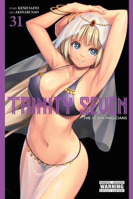 Paperback of Trinity Seven, Vol. 31: The Seven Magicians manga by Yen Press, showing the cover art with characters and title.